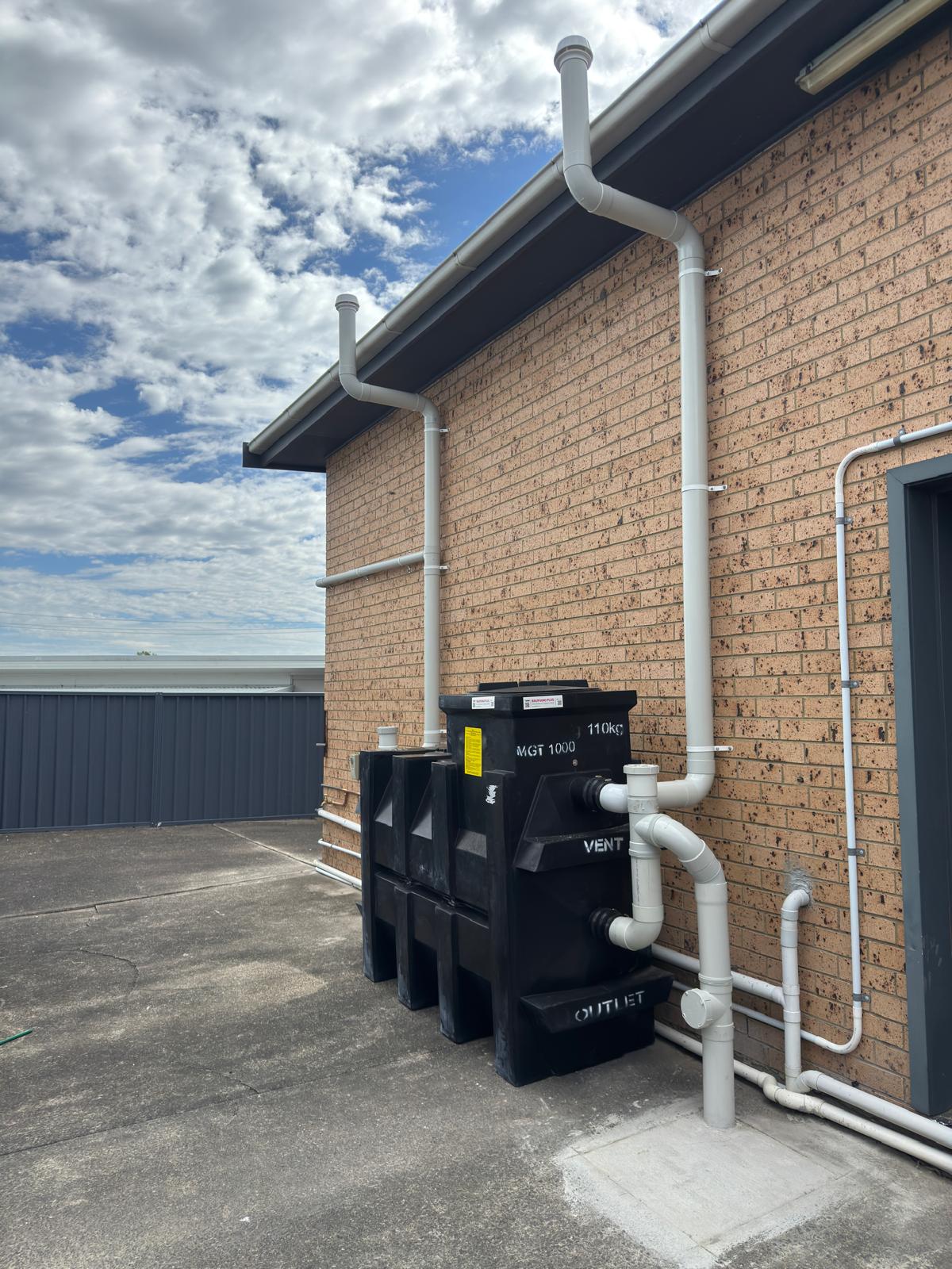 Commercial arrestor — vent stack & PVC drainage — Albion Park | Shellharbour Plumbing