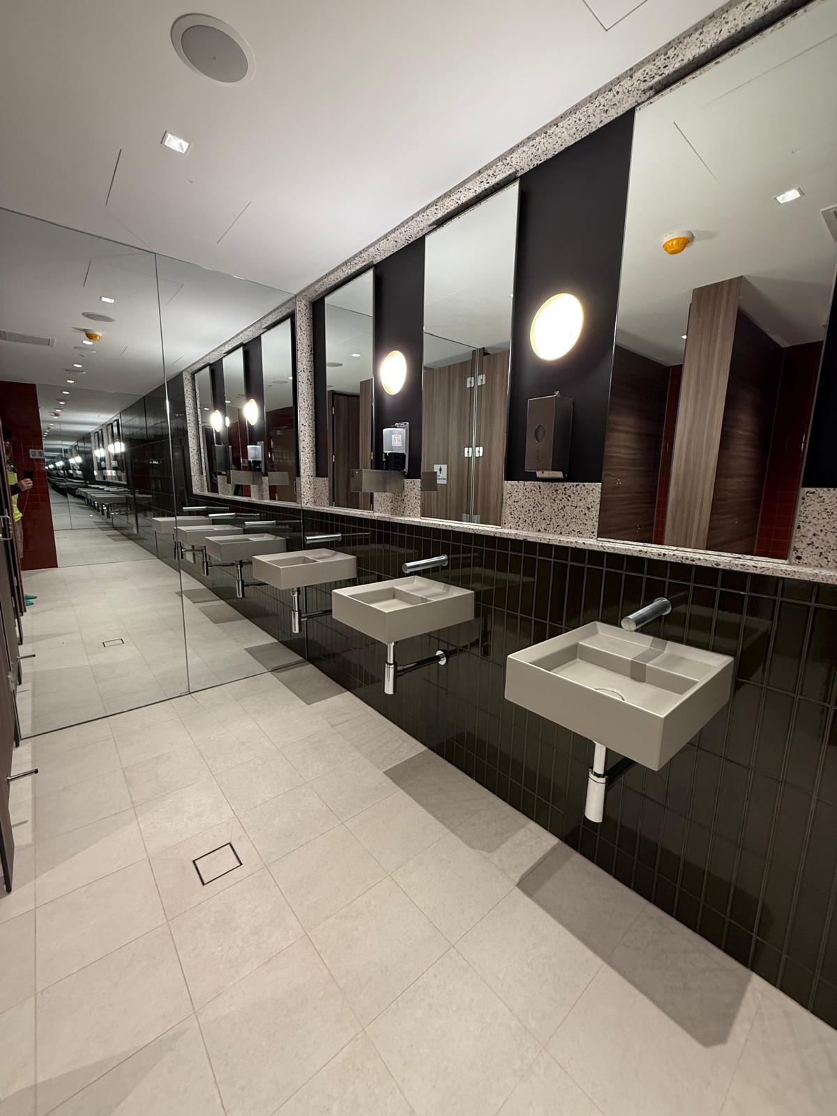 Terrazzo amenities fit-off — Warilla | Shellharbour Plumbing