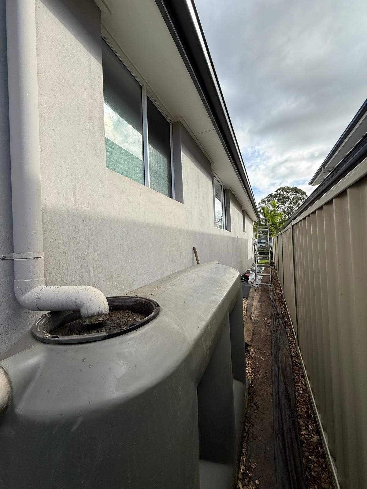 Rainwater tank — inlet service — Shellharbour | Shellharbour Plumbing