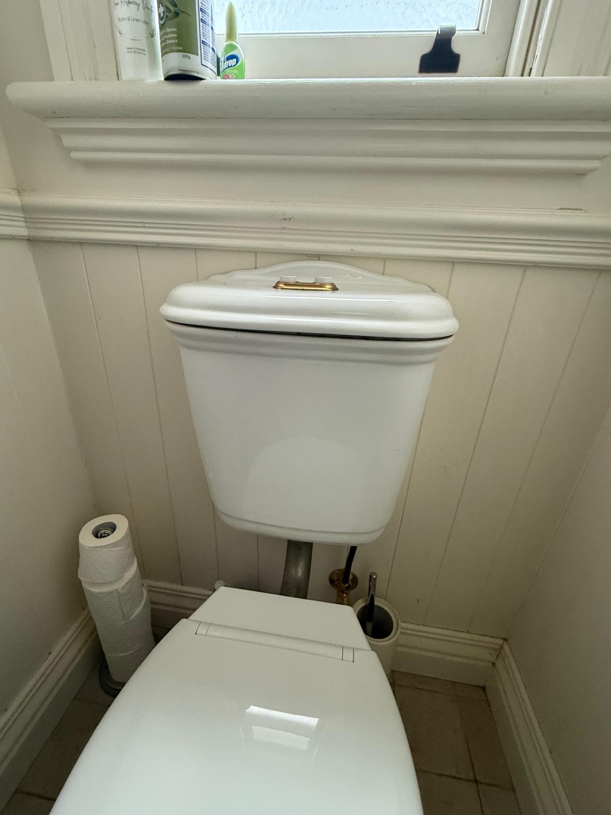Heritage cistern — service & seal — Kiama | Shellharbour Plumbing