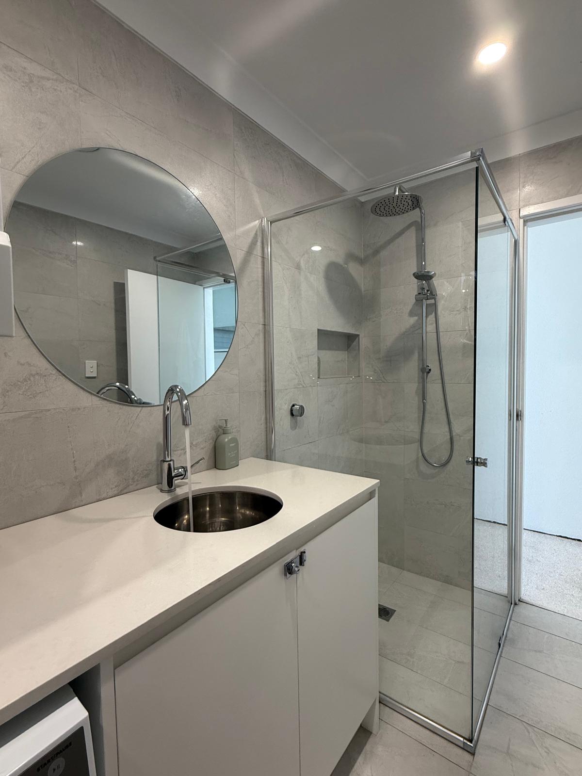 Laundry & bathroom combo refresh — Oak Flats | Shellharbour Plumbing