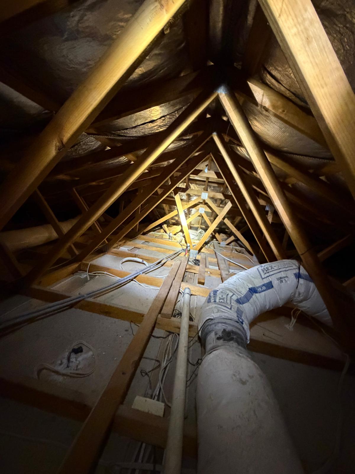 Roof cavity vent pipe — DWV penetration — Albion Park | Shellharbour Plumbing