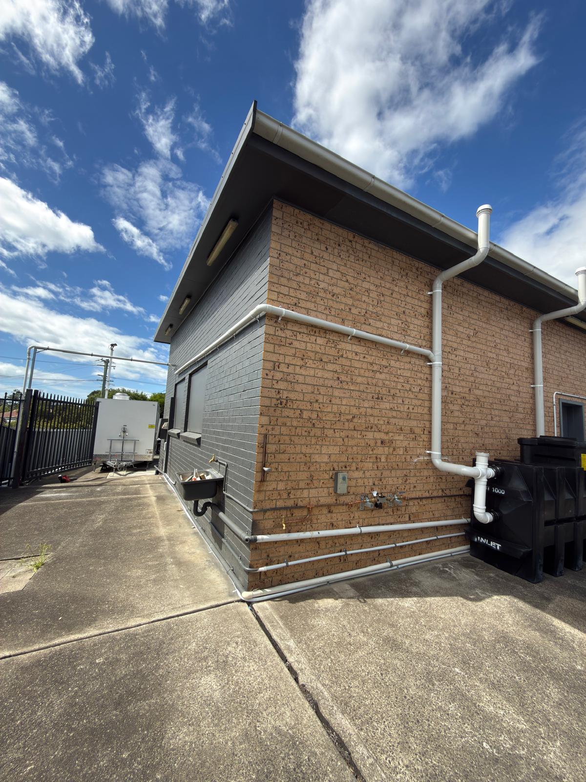 Commercial grease arrestor — finished install — Albion Park | Shellharbour Plumbing